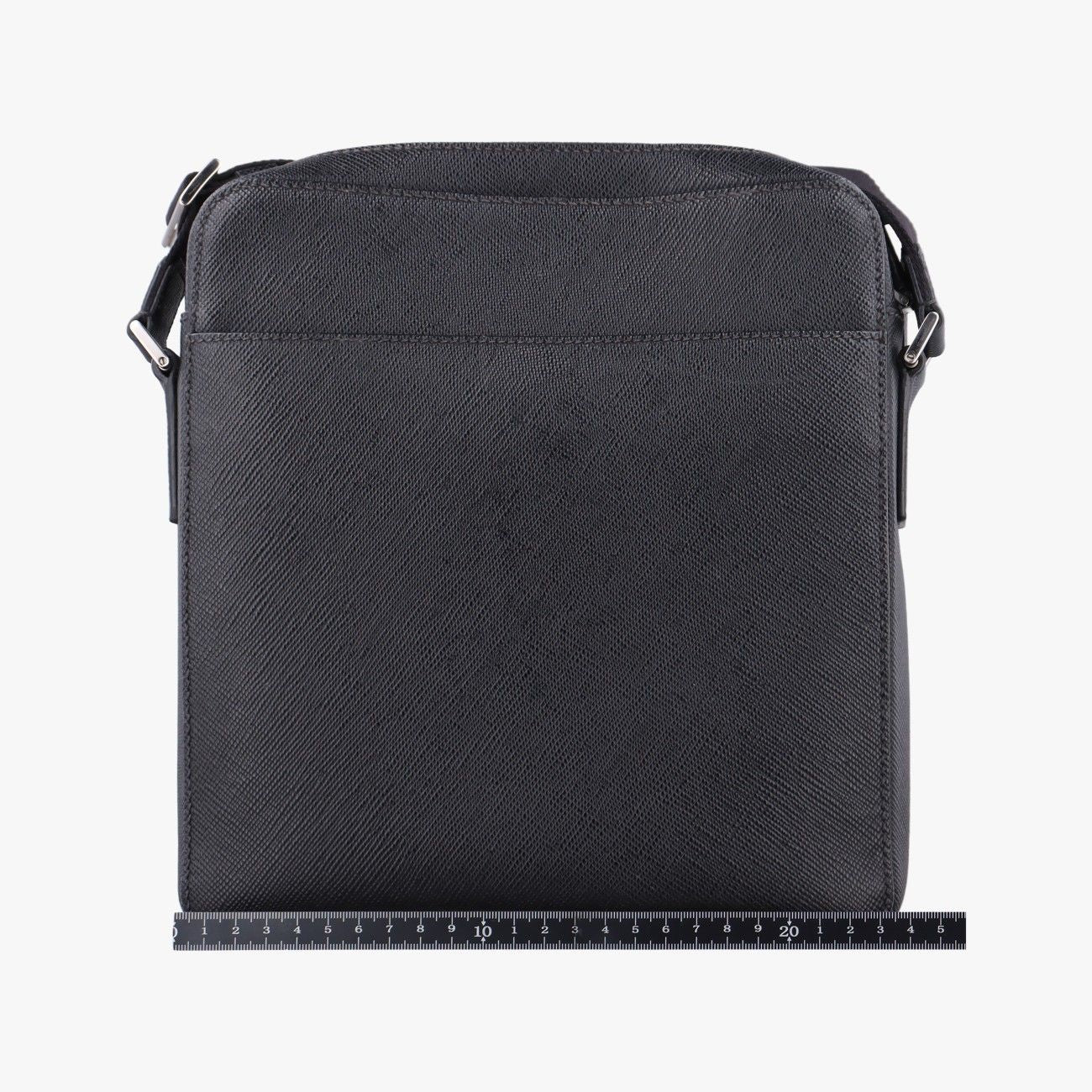 Prada Messenger Black Saffiano Leather — view 2