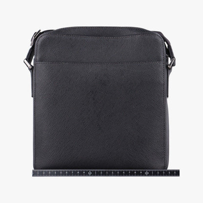 Prada Messenger Black Saffiano Leather — view 2
