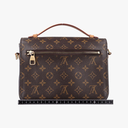Louis Vuitton Pochette Metis MM Monogram Brown Canvas Handbag — view 2