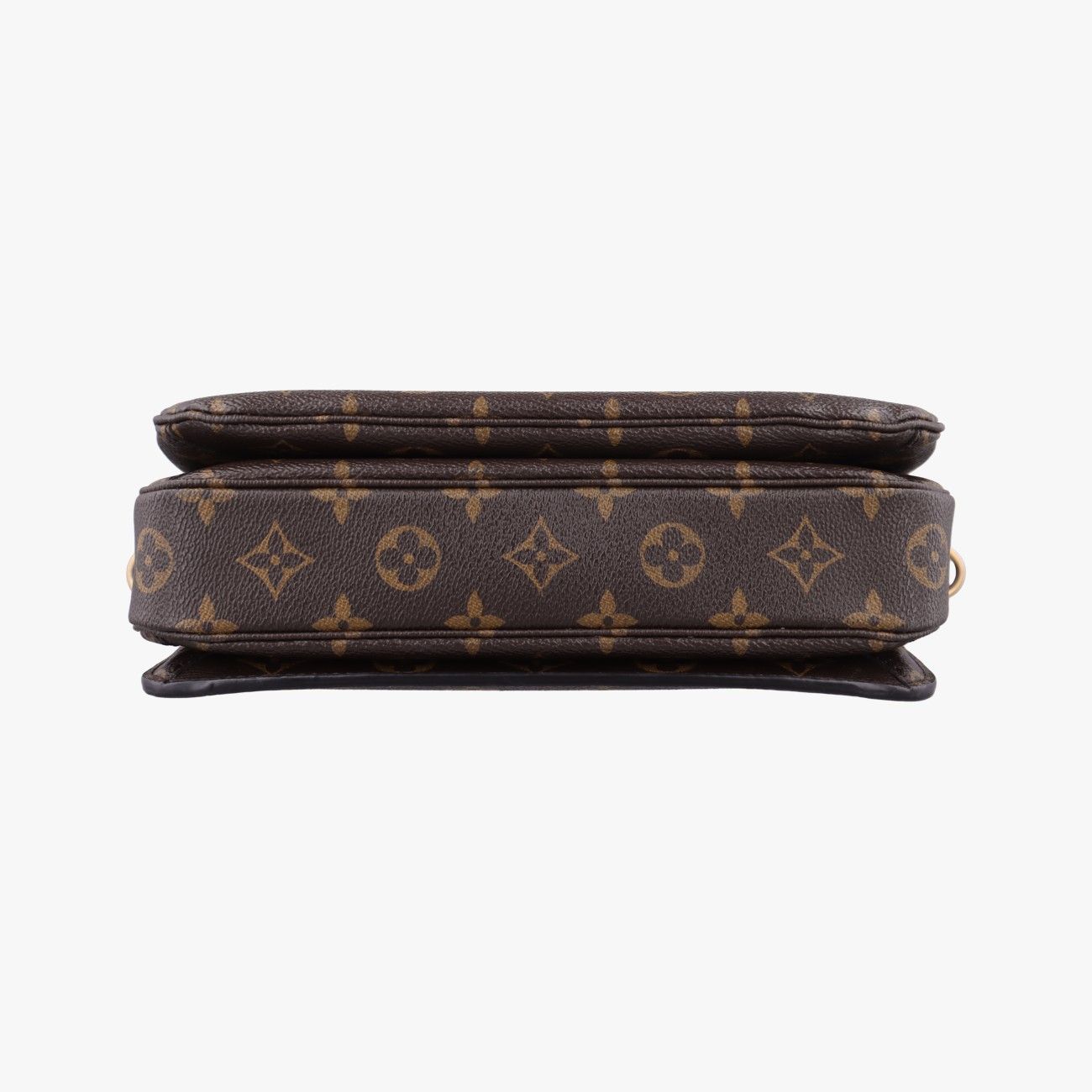 Louis Vuitton Pochette Metis MM Monogram Brown Canvas Handbag — view 3
