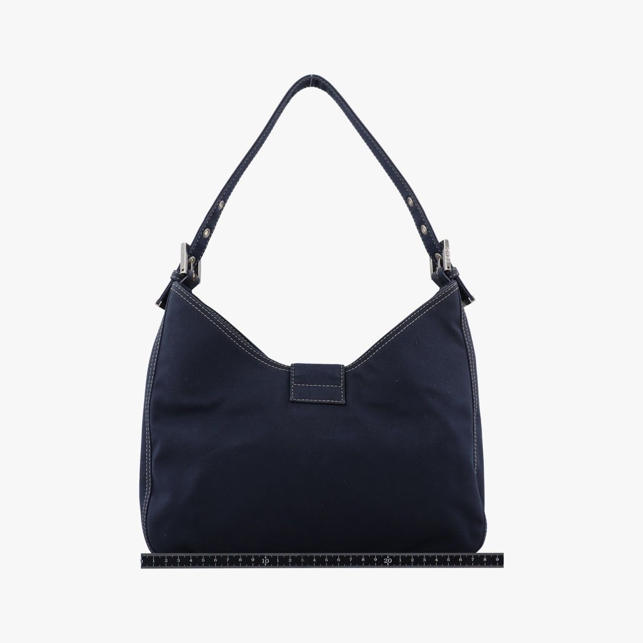 Fendi Mamma Baguette Navy Denim — view 2