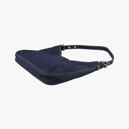 Fendi Mamma Baguette Navy Denim — view 6