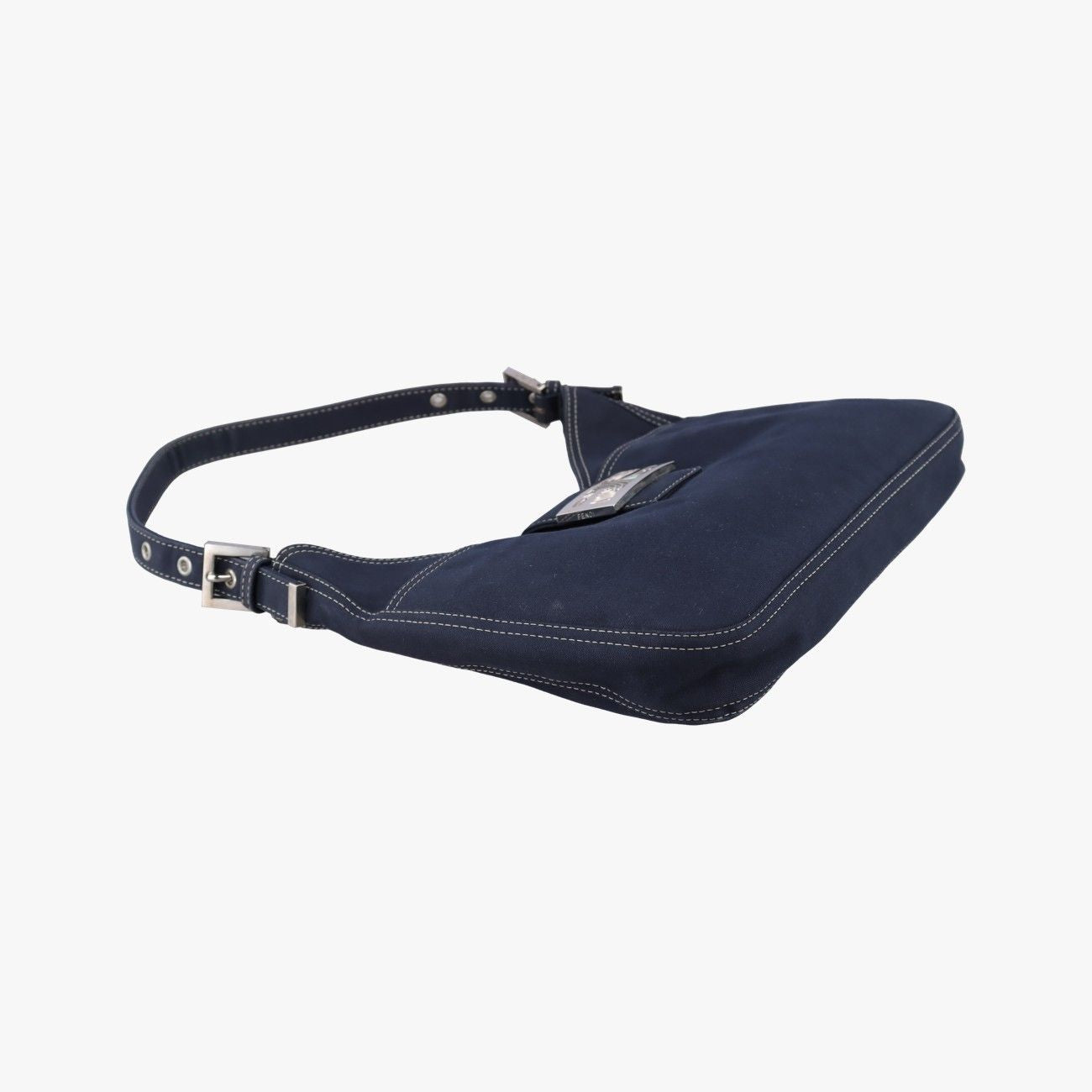 Fendi Mamma Baguette Navy Denim — view 5