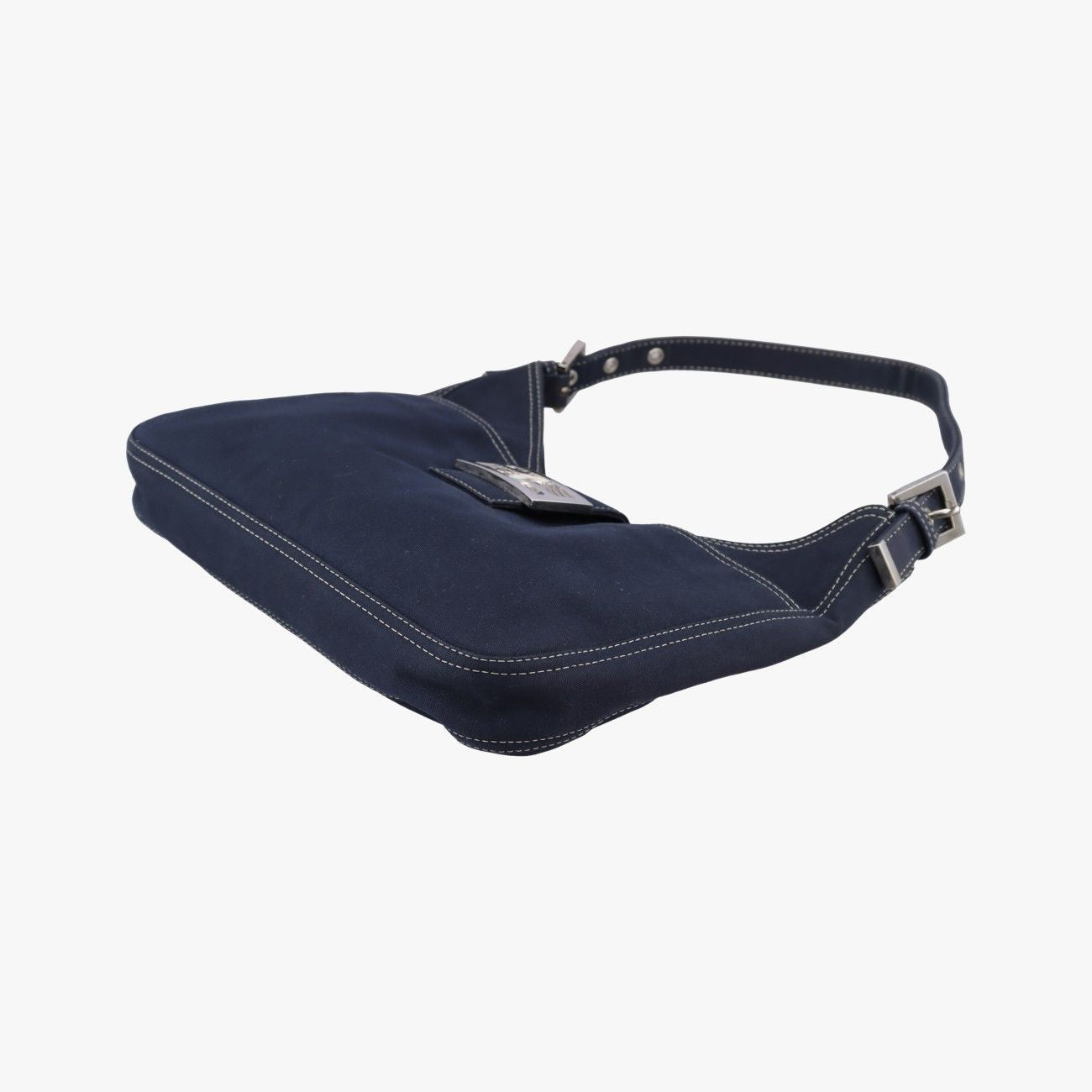 Fendi Mamma Baguette Navy Denim — view 4