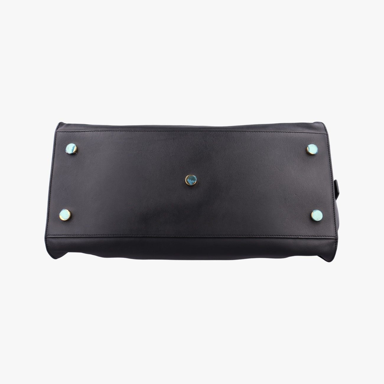 Saint Laurent Baby Cabas Black Leather — view 3