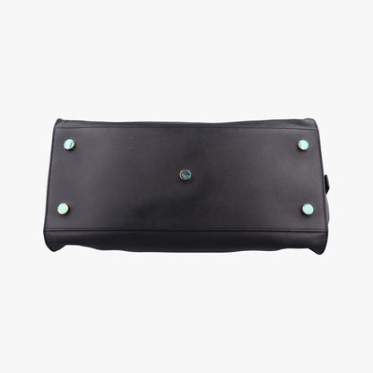 Saint Laurent Baby Cabas Black Leather — view 3