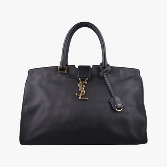 Saint Laurent Baby Cabas Black Leather