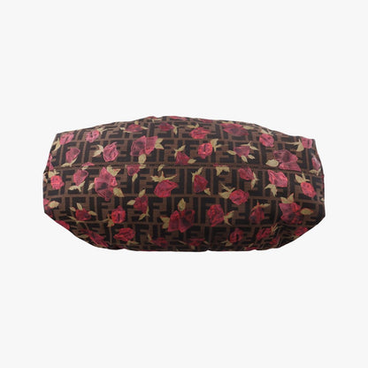 Fendi Zucca Print Brown Multicolor Canvas — view 3