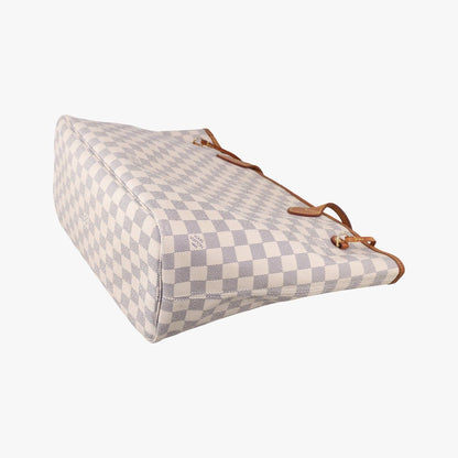 Louis Vuitton Neverfull MM Azur Damier Canvas — view 6