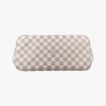 Louis Vuitton Neverfull MM Azur Damier Canvas — view 3