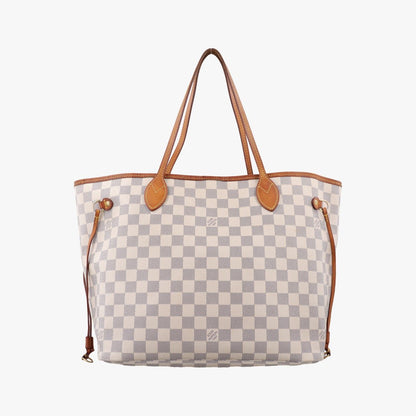Louis Vuitton Neverfull MM Azur Damier Canvas