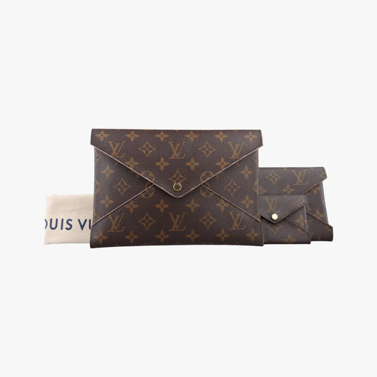 Louis Vuitton Pochette Kirigami Monogram Brown Canvas Pouch