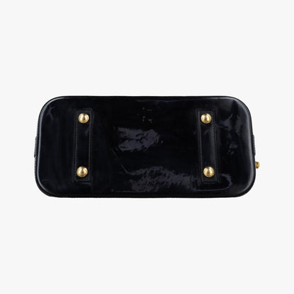 Louis Vuitton Alma PM Black Vernis Handbag — view 3