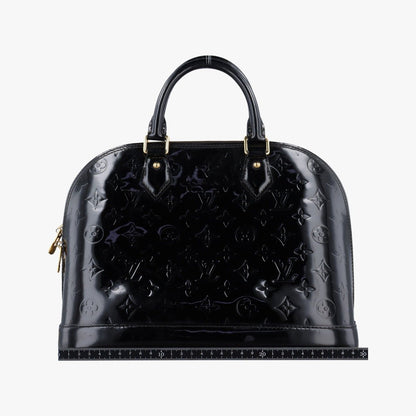 Louis Vuitton Alma PM Black Vernis Handbag — view 2