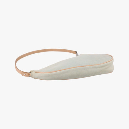 Dior Saddle Blue Fabric PZ Shoulder Bag — view 7