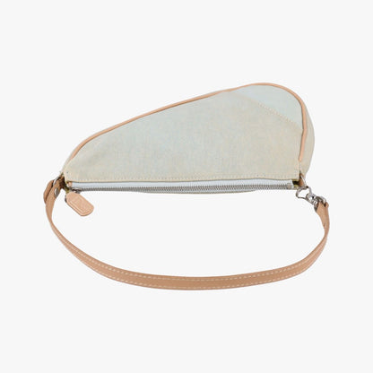Dior Saddle Blue Fabric PZ Shoulder Bag — view 8