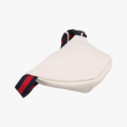Gucci Print White Leather Handbag — view 7