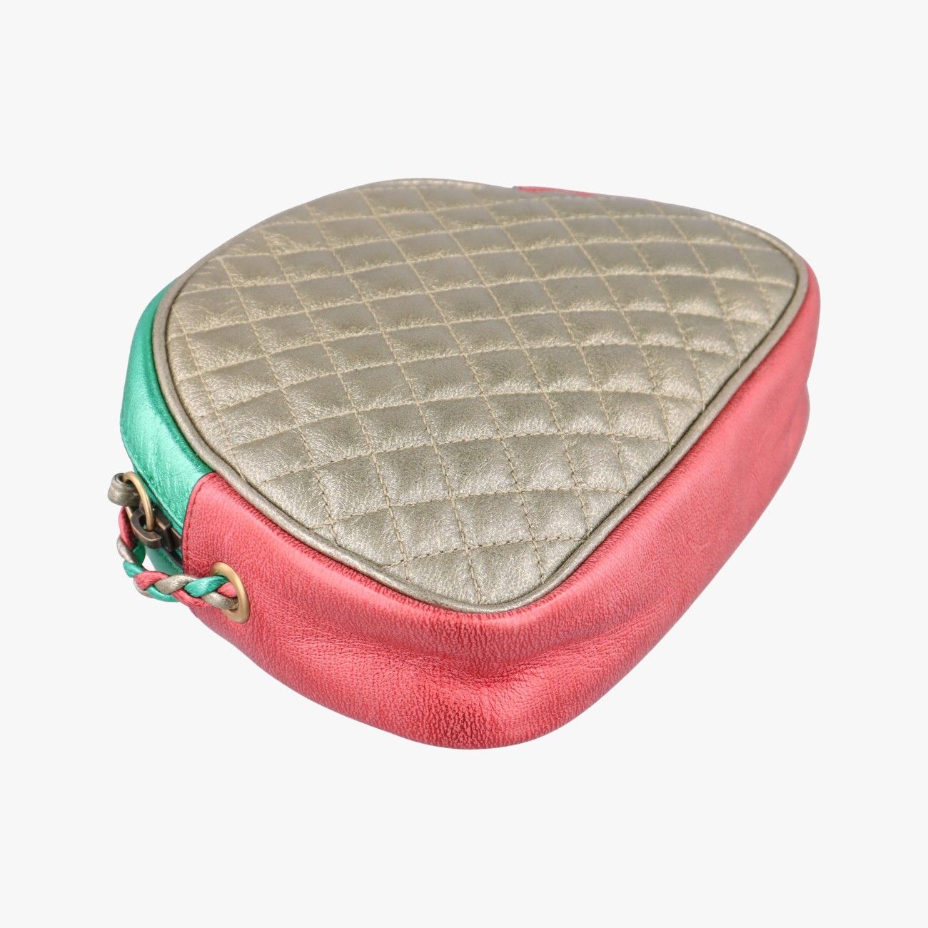 Gucci Laminate Red Green Leather — view 7