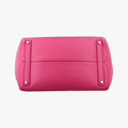 Dior Open Bar Tote Bag Pink Leather — view 3