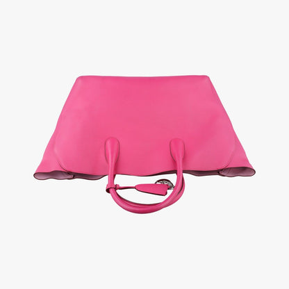 Dior Open Bar Tote Bag Pink Leather — view 8