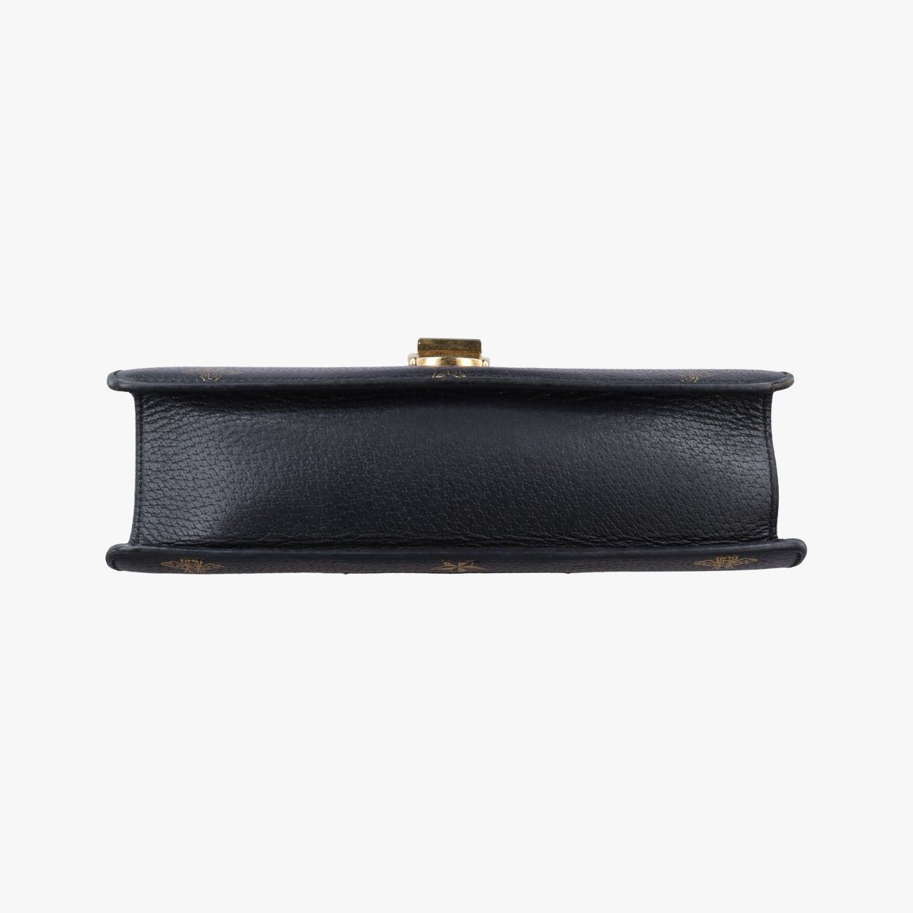Gucci Sylvie Black Multicolor Leather Shoulder Bag — view 3