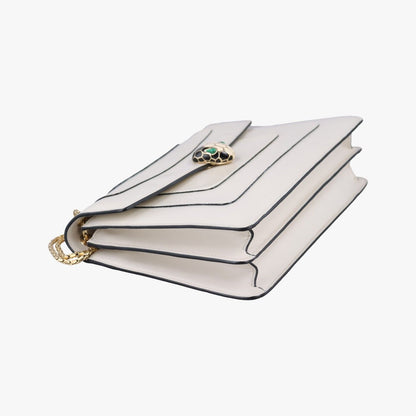 Bvlgari Serpenti Forever White Leather — view 5