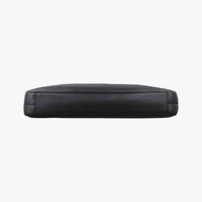 Louis Vuitton Porte Documents Business MM Black Taiga — view 3