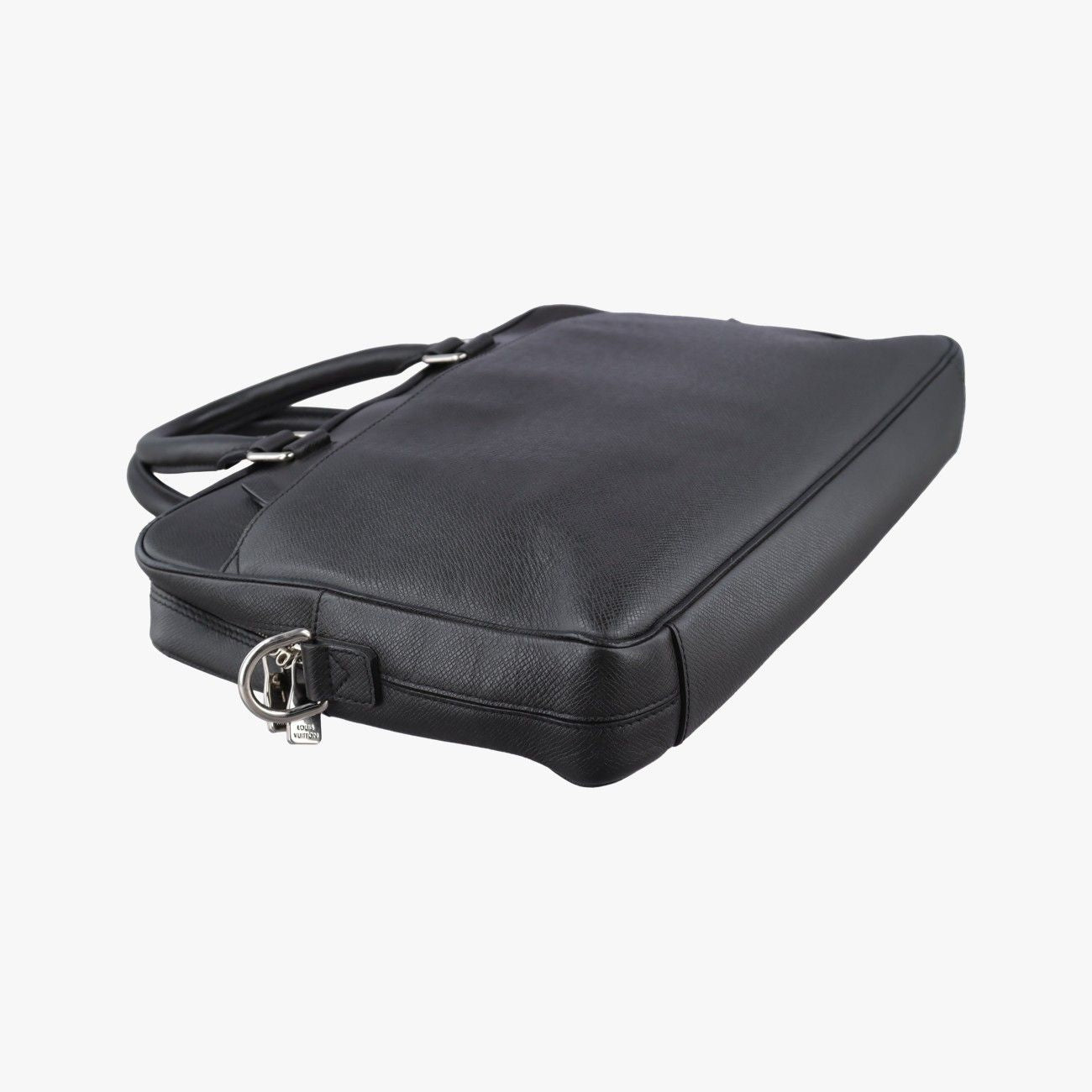 Louis Vuitton Porte Documents Business MM Black Taiga — view 5
