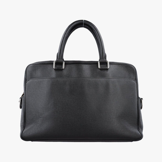 Louis Vuitton Porte Documents Business MM Black Taiga