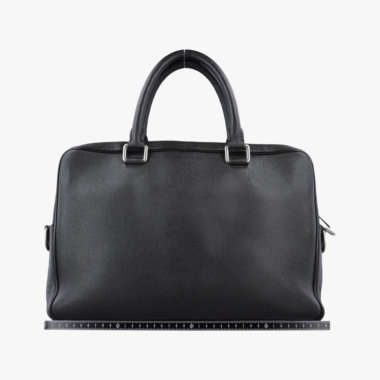 Louis Vuitton Porte Documents Business MM Black Taiga — view 2