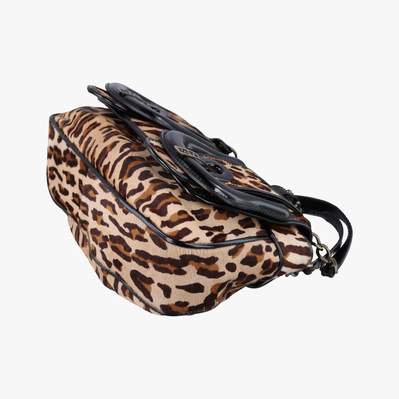 Fendi b Bag Brown Calf Hair — view 4