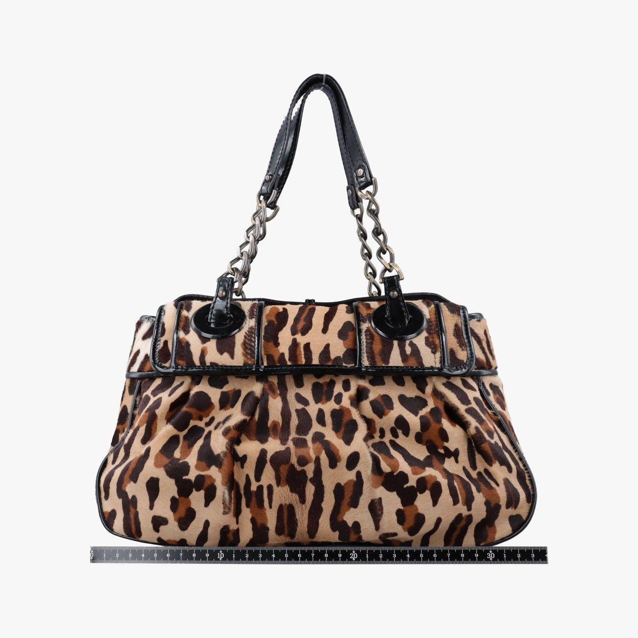 Fendi b Bag Brown Calf Hair — view 2