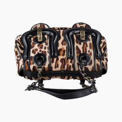 Fendi b Bag Brown Calf Hair — view 8
