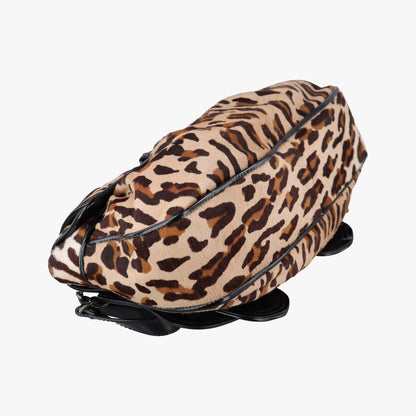 Fendi b Bag Brown Calf Hair — view 7
