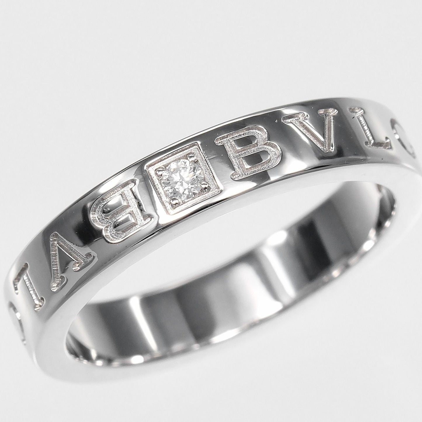 Bvlgari B.zero1 Essential XYZB.zero18K White Gold Diamond Ring — view 5