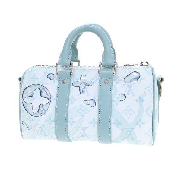 Louis Vuitton Keepall Bandouliere 25 Aqua Garden — view 3
