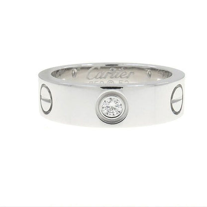 Cartier Love Ring Half Diamond