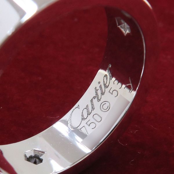 Cartier Love Ring Half Diamond — view 6