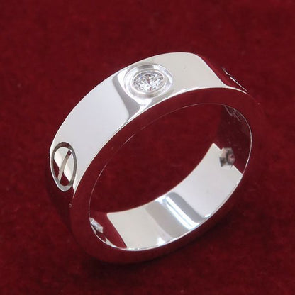 Cartier Love Ring Half Diamond — view 5
