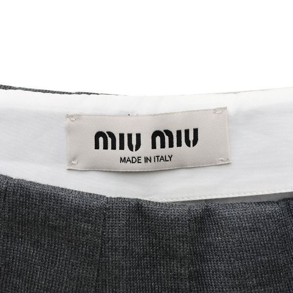 Miu Miu Skirt Gray — view 6