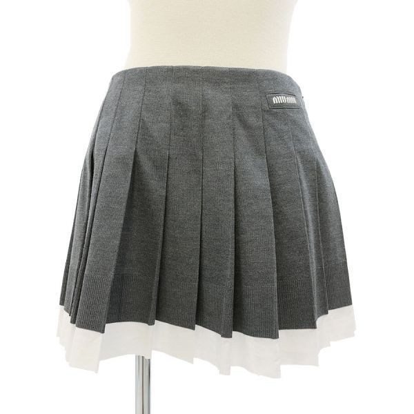 Miu Miu Skirt Gray