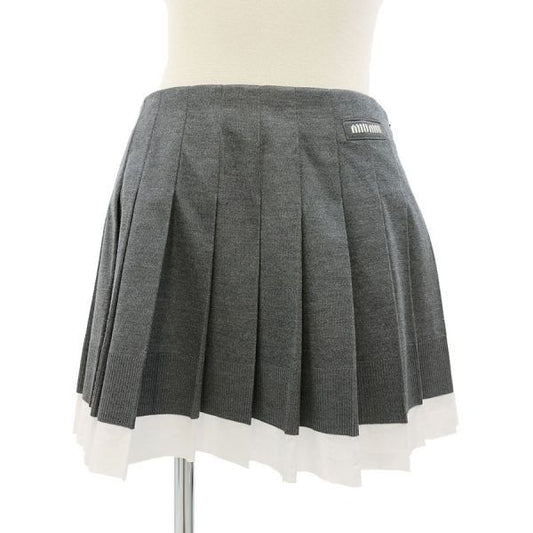 Miu Miu Skirt Gray
