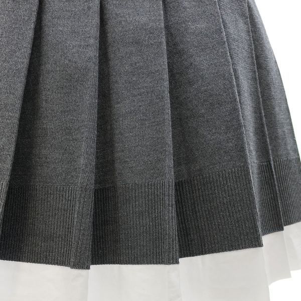Miu Miu Skirt Gray — view 5