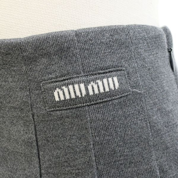 Miu Miu Skirt Gray — view 4