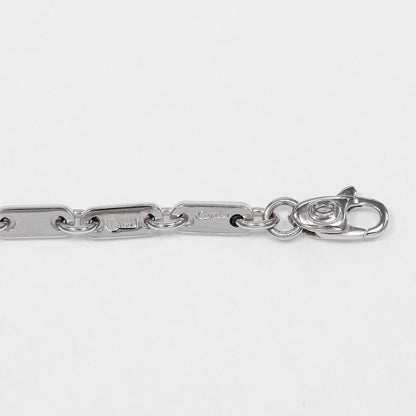 Cartier Figaro 17.3 18k White Gold Bracelet — view 8