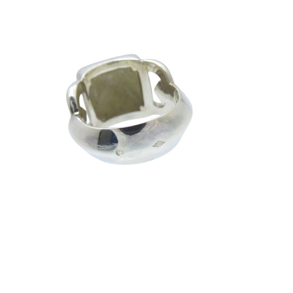Hermes Vintage Medor 925 Sterling Silver Ring — view 6