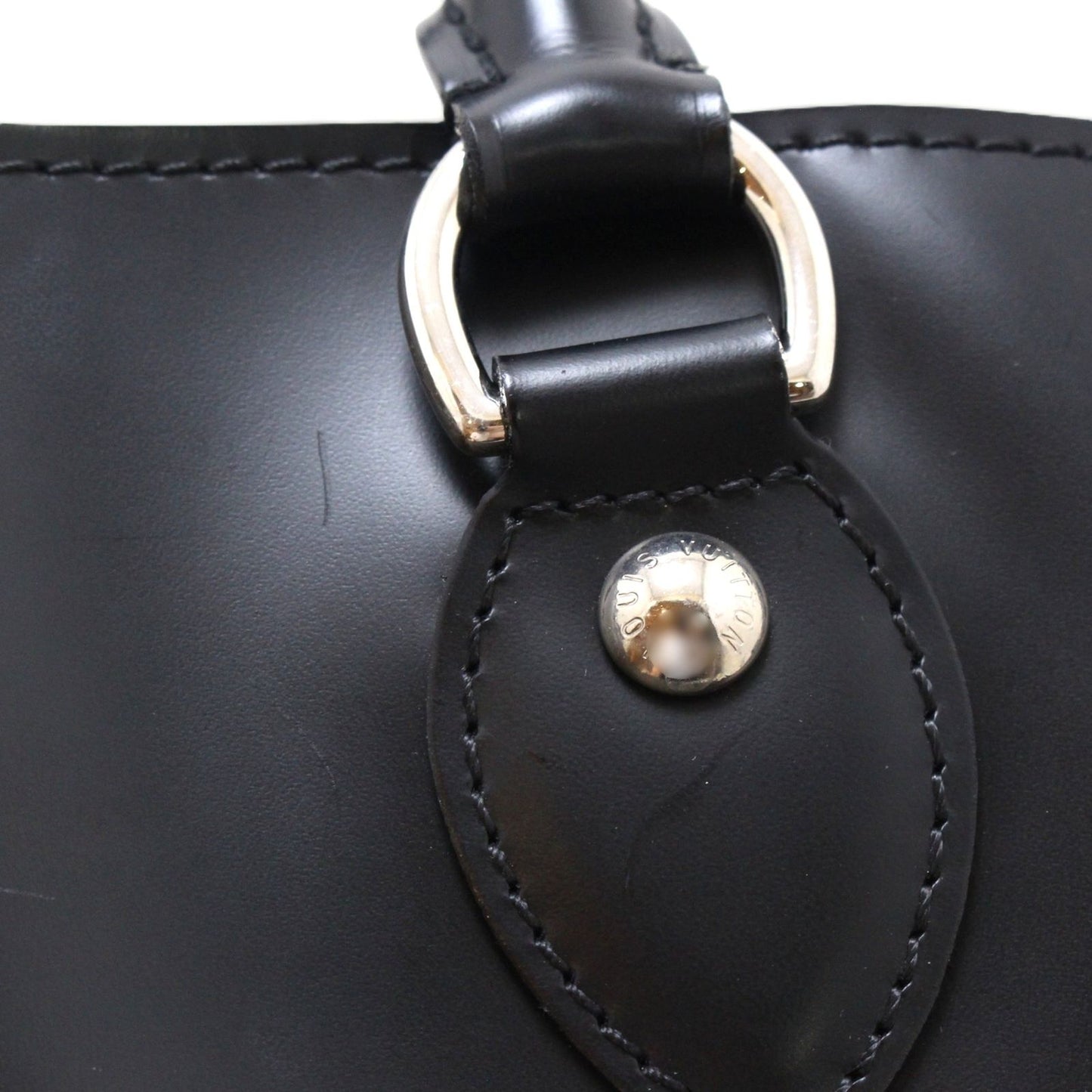 Louis Vuitton Passy PM Handbag Epi Leather Noir — view 8