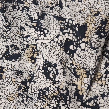 Celine Vintage Blouse Total Silk All Over Print Shell Button RB 36 — view 6