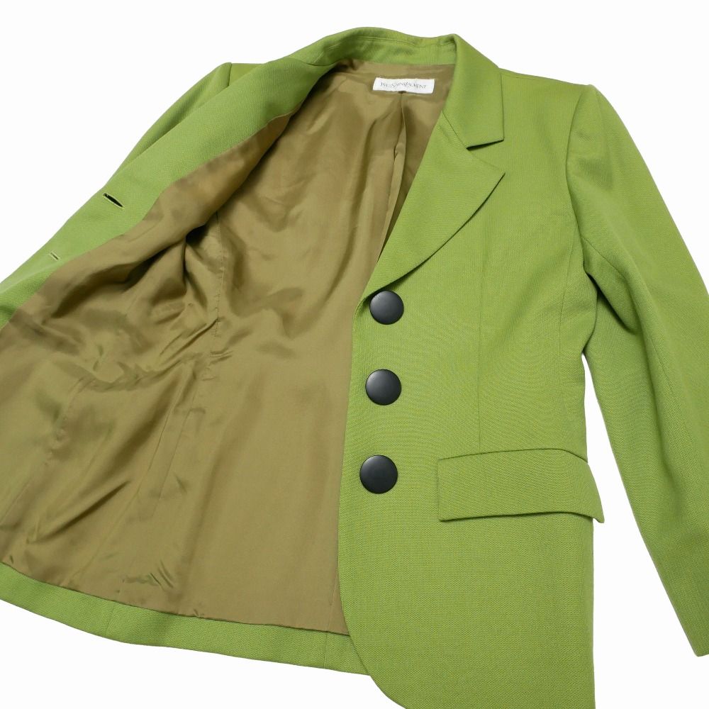 Saint Laurent Yves Vintage Tailored Jacket Blazer Single — view 5