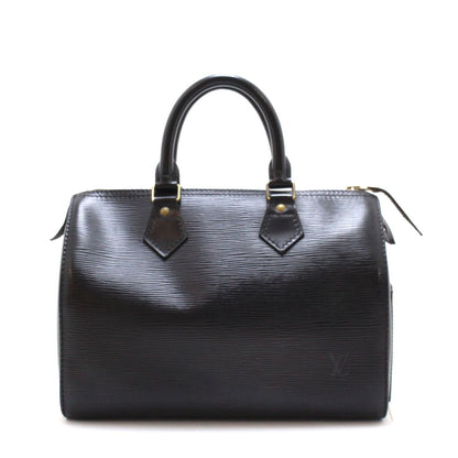 Louis Vuitton Speedy 25 Handbag Epi Leather Noir